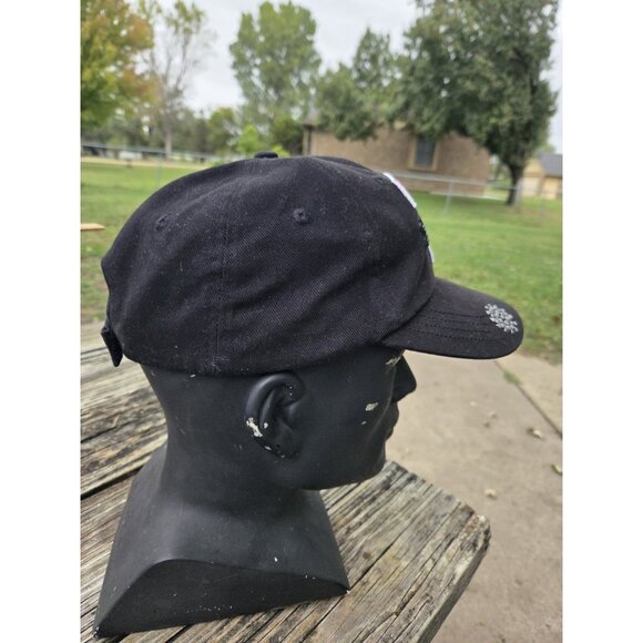 Tupperware Women’s Baseball Cap Hat Black Pink Logo Promotional Strapback - Picture 3 of 8